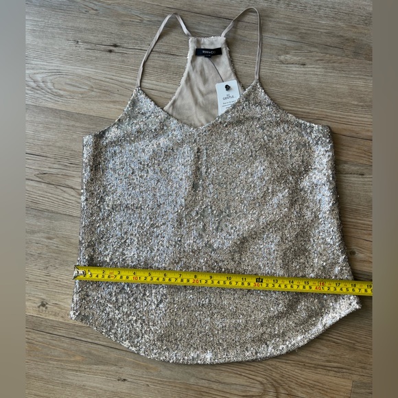 NWT RW & Co sequin tank - Picture 4 of 6